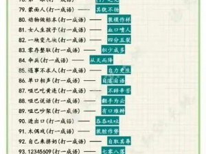 疯狂猜成语3第五关答案揭秘：开卷有益答案大全总汇