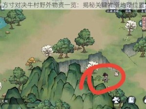 方寸对决牛村野外物资一览：揭秘关键物资地理位置