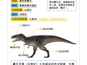 霸王龙：恐龙时代的霸主与生物进化的秘密解码者