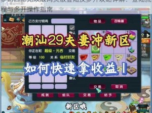 梦幻西游无双版网页版登陆及多开攻略详解：登陆流程与多开操作指南