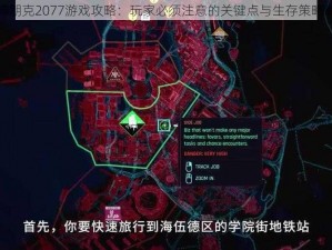 赛博朋克2077游戏攻略：玩家必须注意的关键点与生存策略解析