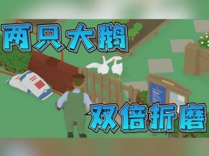 大鹅模拟器挑战：男孩误戴眼镜的奇妙冒险如何完成？