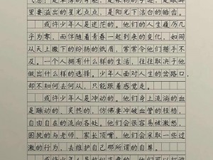 少年歌行境界：探索青春之力，书写传奇之旅