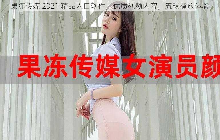 果冻传媒 2021 精品入口软件，优质视频内容，流畅播放体验