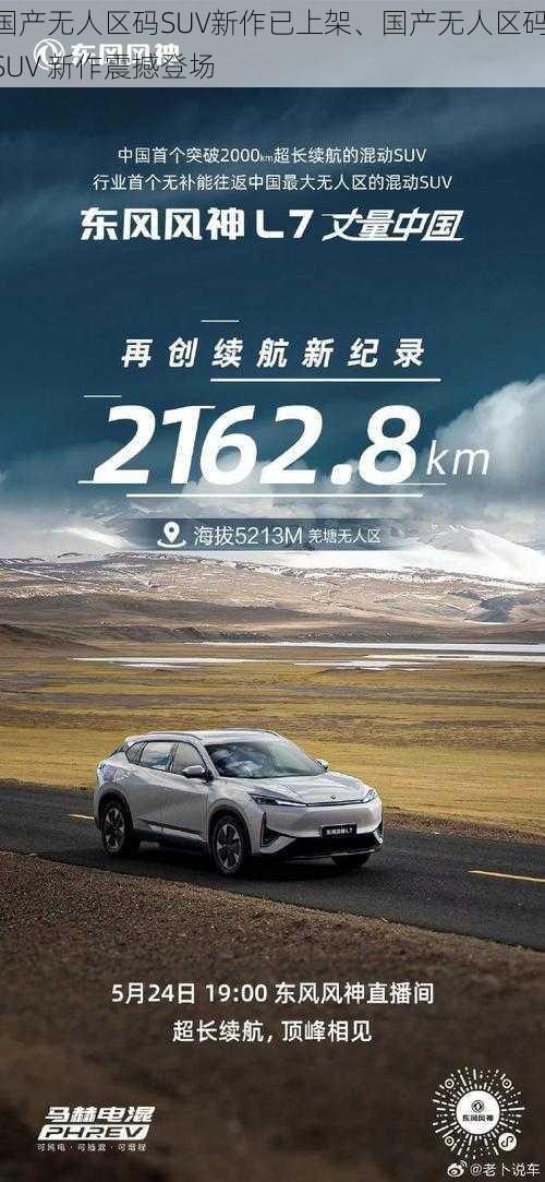 国产无人区码SUV新作已上架、国产无人区码 SUV 新作震撼登场