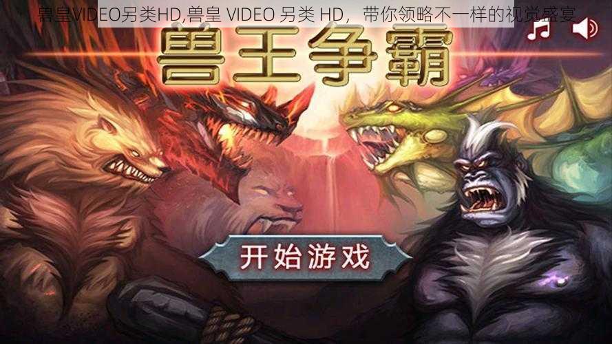 兽皇VIDEO另类HD,兽皇 VIDEO 另类 HD，带你领略不一样的视觉盛宴