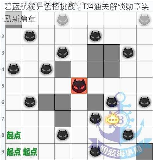 碧蓝航线异色格挑战：D4通关解锁勋章奖励新篇章