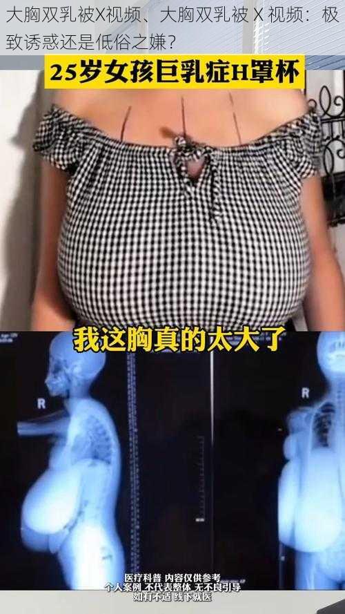 大胸双乳被X视频、大胸双乳被 X 视频：极致诱惑还是低俗之嫌？