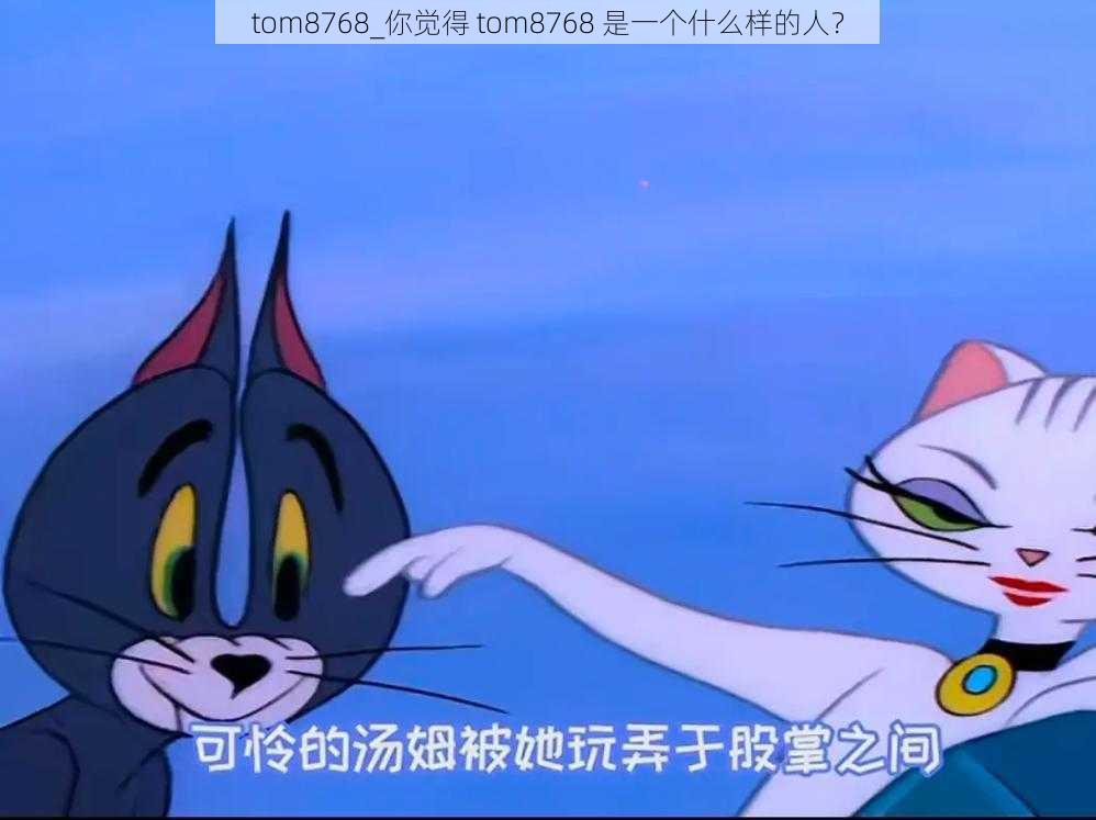 tom8768_你觉得 tom8768 是一个什么样的人？