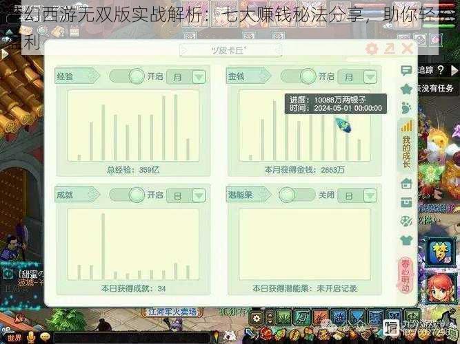 梦幻西游无双版实战解析：七大赚钱秘法分享，助你轻松盈利