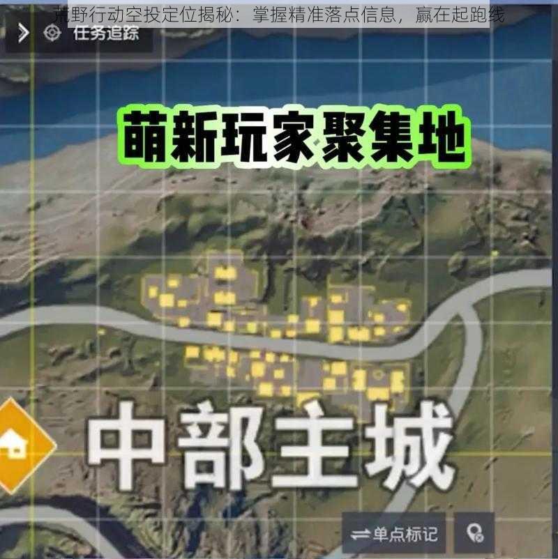 荒野行动空投定位揭秘：掌握精准落点信息，赢在起跑线