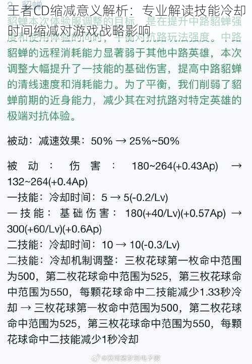 王者CD缩减意义解析：专业解读技能冷却时间缩减对游戏战略影响