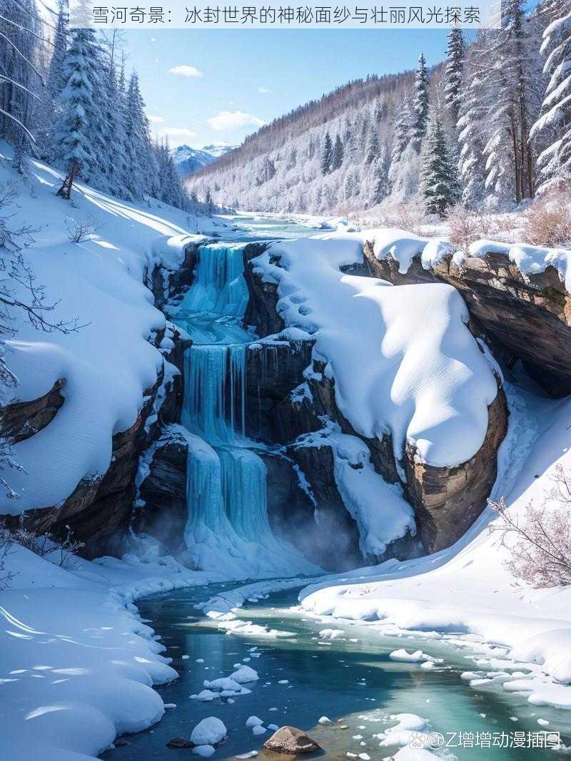 雪河奇景：冰封世界的神秘面纱与壮丽风光探索