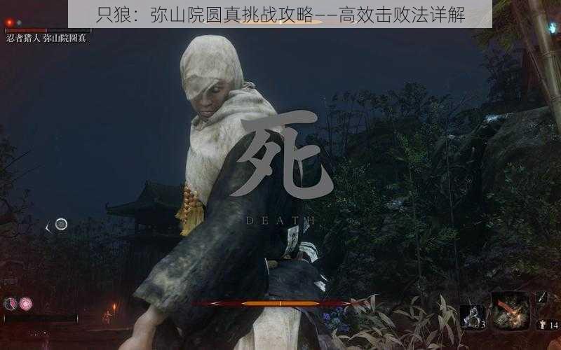 只狼：弥山院圆真挑战攻略——高效击败法详解